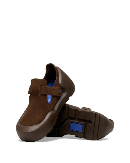 Birkenstock Brown Baskets Reykjavik En Daim À Boucle