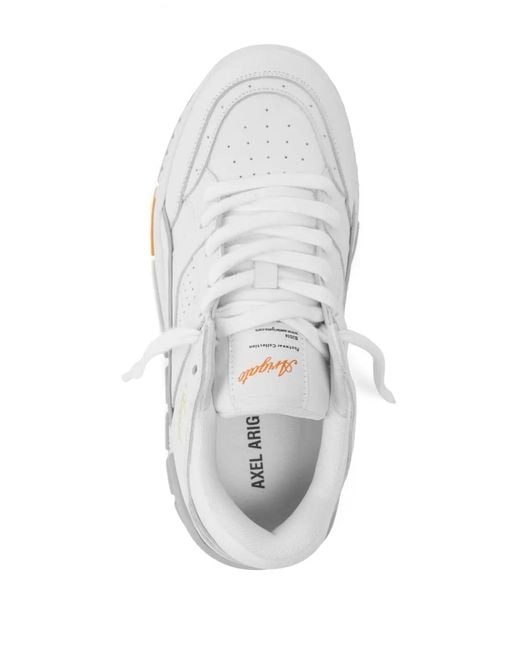 Axel Arigato White Area Low-Top Sneakers