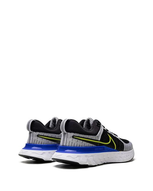 Nike Blue React Infinity Run Flyknit 2 /Racer/Cyber" Sneakers