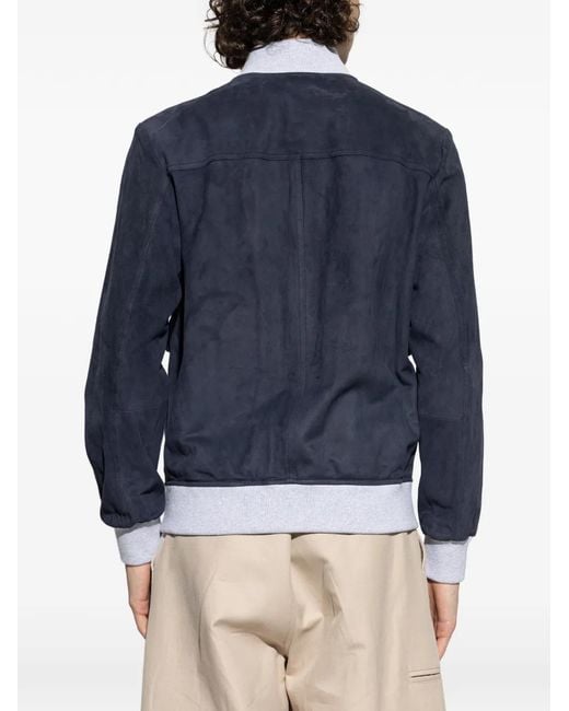 Chaqueta Con Botones Eleventy de color Blue
