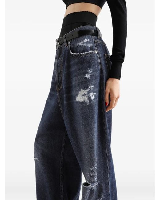 Dolce & Gabbana Blue Denim Trousers