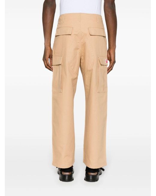 KENZO Natural Pantaloni Cargo Workwear for men