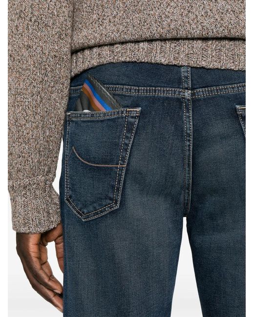 Jacob Cohen Blue Scott Jeans for men