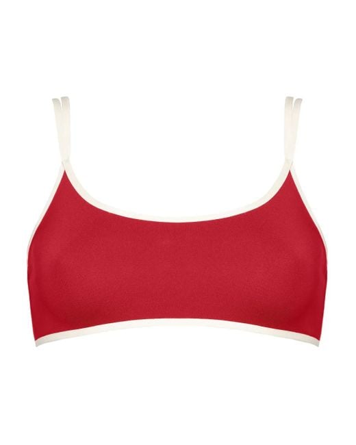 Eres Red Iman Bikini Top