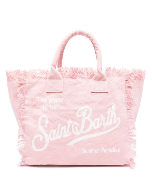 Mc2 Saint Barth Pink Vanity Tote Bag