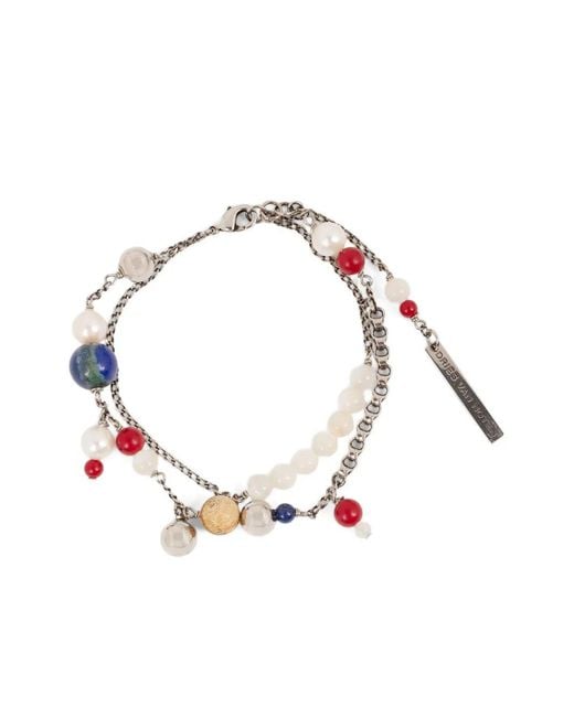 Dries Van Noten Metallic Beaded Bracelet