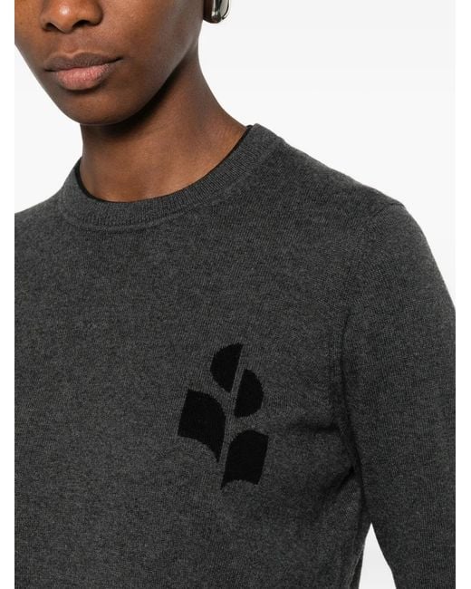 Isabel Marant Black Logo Sweater