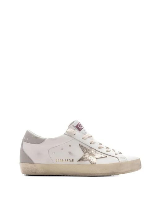 Golden Goose Deluxe Brand White Star Detail Sneakers for men