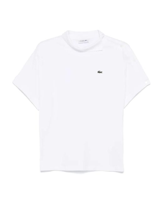 Lacoste アシンメトリー トップ White