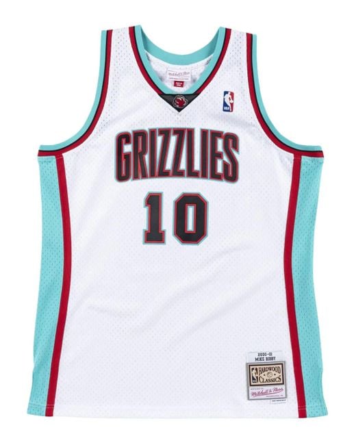 Mitchell & Ness White X Nba Vancouver Grizzlies 00 Mike Bibby Swingman Tank Top for men