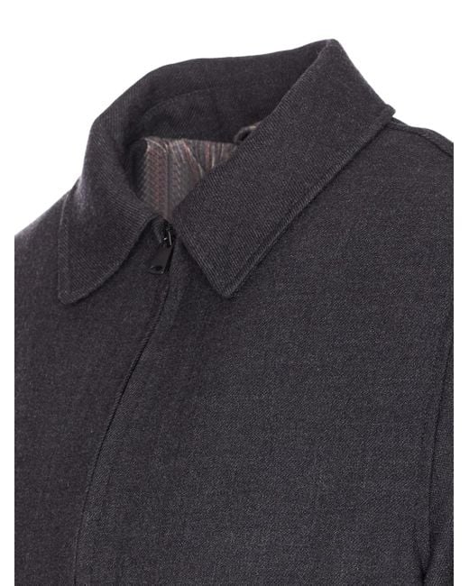 Circolo 1901 Blue High-Neck Buttoned-Pocket Jacket for men