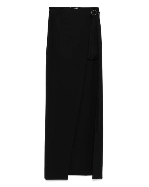 Nensi Dojaka Black Asymmetric Skirt
