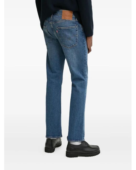Levi's Blue 527 Five-Pocket Jeans for men