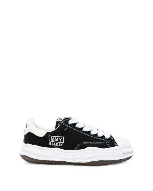 Maison Mihara Yasuhiro White Canvas Sneakers