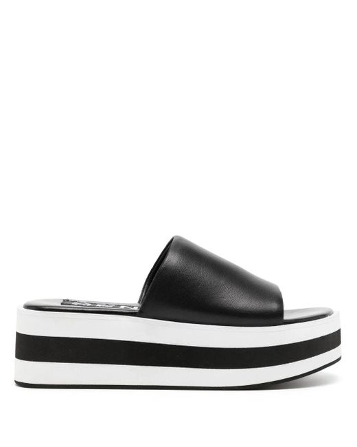 Senso Black Morgan Platform Sandals