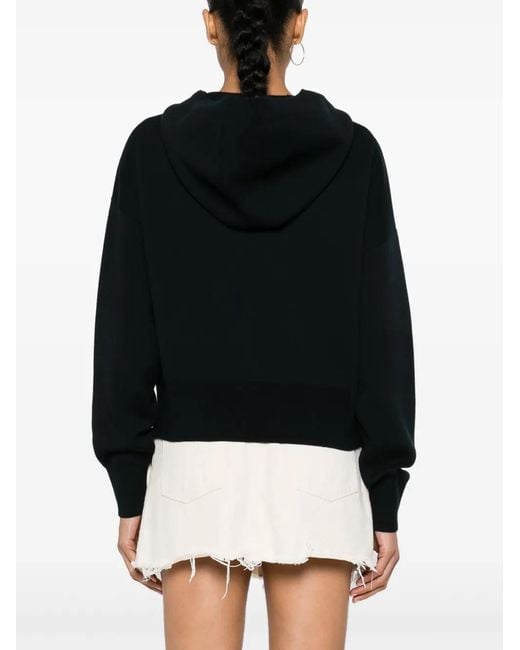 Canada Goose Black Holton Knitted Hoodie