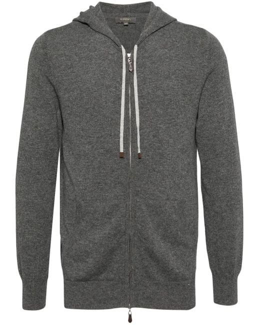 N.Peal Cashmere Ladbroke Hoodie Aus Kaschmir in Gray für Herren