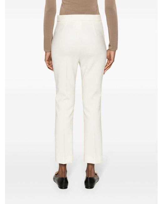 Max Mara White Nepeta High-waist Tailored Trousers for men