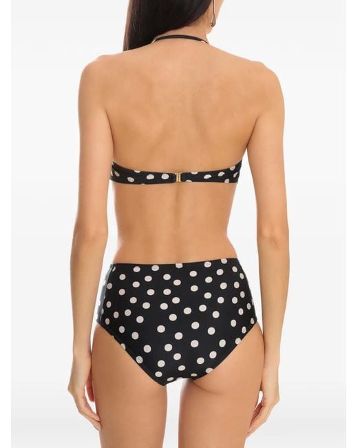 Brigitte Bardot Black Shell-detail Bikini