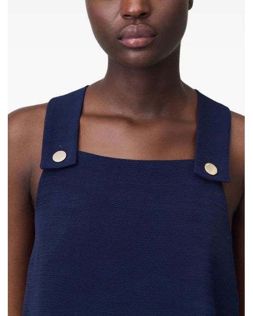 Top Con Scollo Squadrato di Claudie Pierlot in Blue