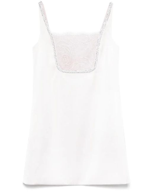 Abito Corto di Self-Portrait in White