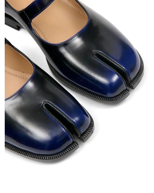 Maison Margiela Blue Tabi City Mary Jane