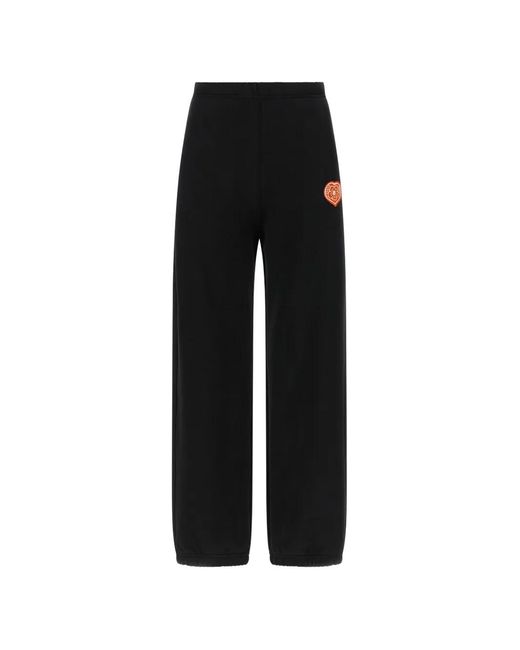 KENZO Black Boke Heart Track Pants