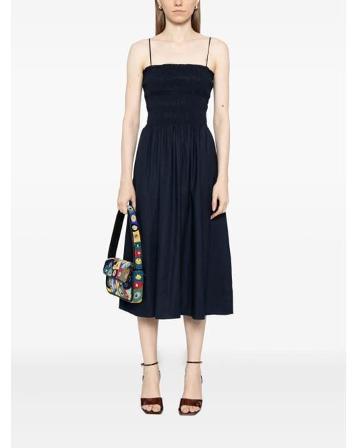 Reformation Blue Kerrie Dress