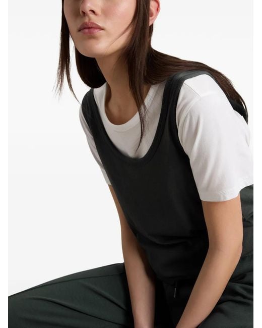 Woolrich Green Round Neck Vest Top