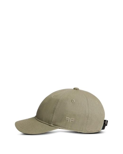 Fursac Green Embroidered Cap for men