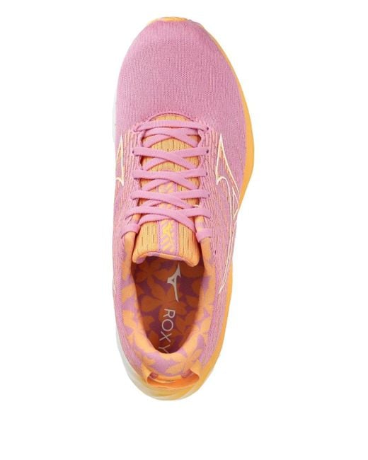 Zapatillas de running con diseño ligero Mizuno de color Pink