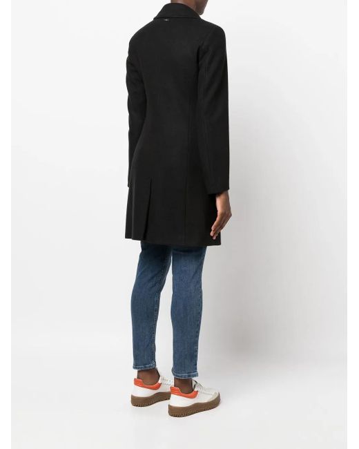 Liu Jo Black Single-Breasted Tailored Coat