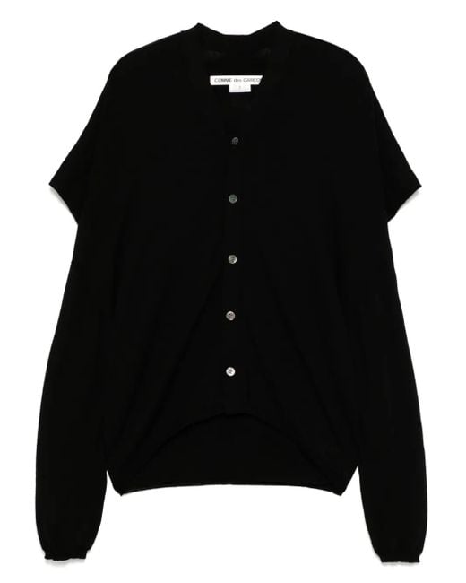 Comme des Garçons Black Klassischer Cardigan