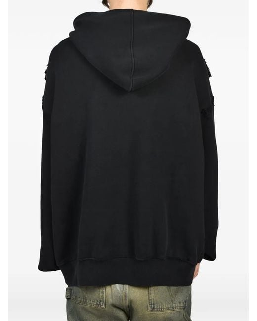 Crazy Clown L.A. Black Town Logo-Print Hoodie for men