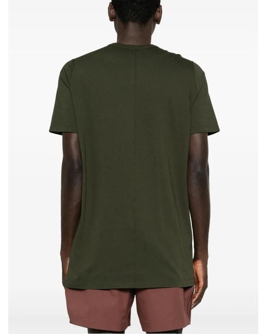 Rick Owens Green Level T-Shirt for men