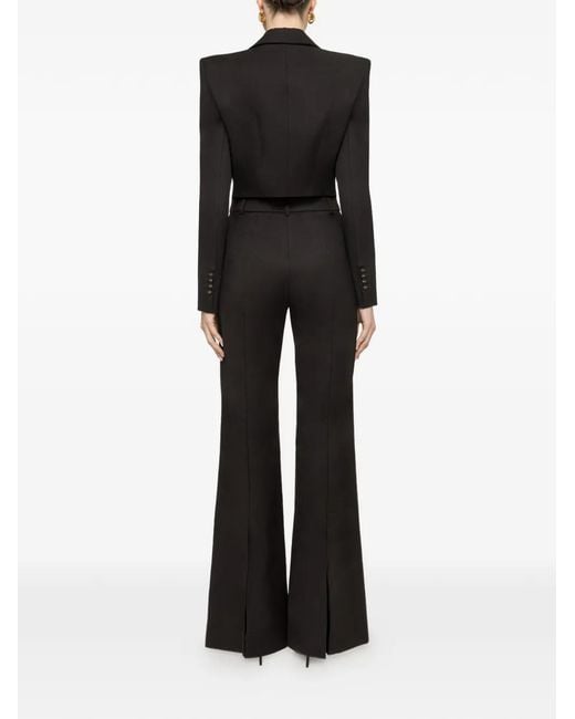 Nissa Black Cropped Blazer