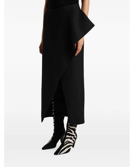 Khaite Black Skirt