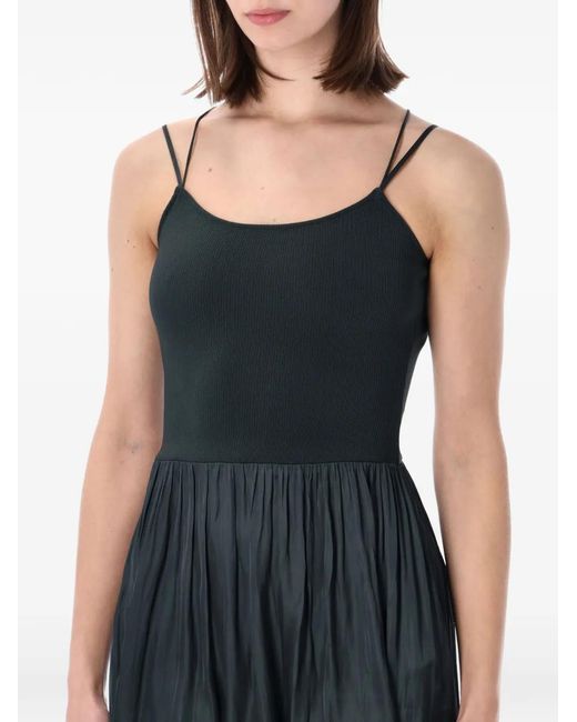 Sessun Black Sweet Mambo Lace-Up Dress