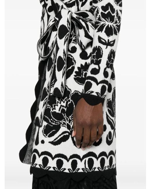 Farm Rio White Arabesque Mini Dress