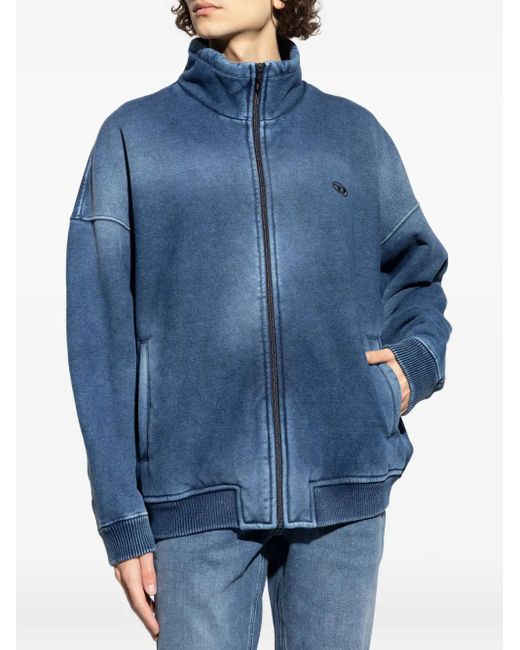 DIESEL Blue Batel-V1 Zip Jacket for men