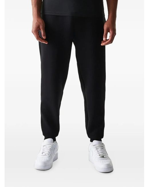 KTZ Black New York Yankees Mlb Logo-Embroidered Track Pants for men