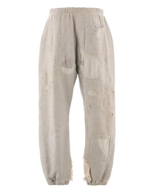 SAINT Mxxxxxx Gray Pantalon À Patchs for men