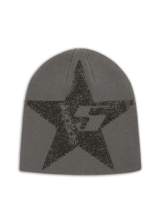 Berretto Con Strass di Sp5der in Gray da Uomo
