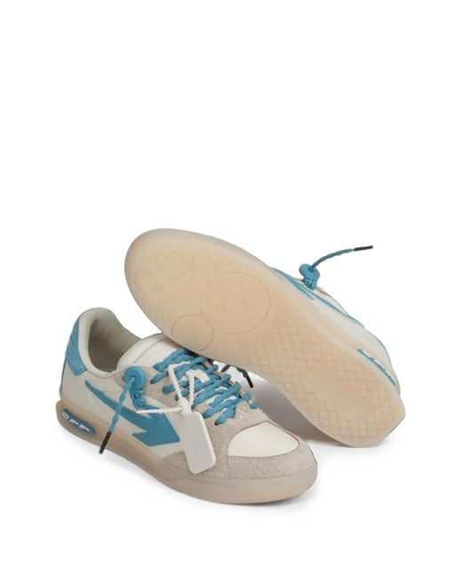 Off-White c/o Virgil Abloh Blue Arrows-Patch Sneakers for men