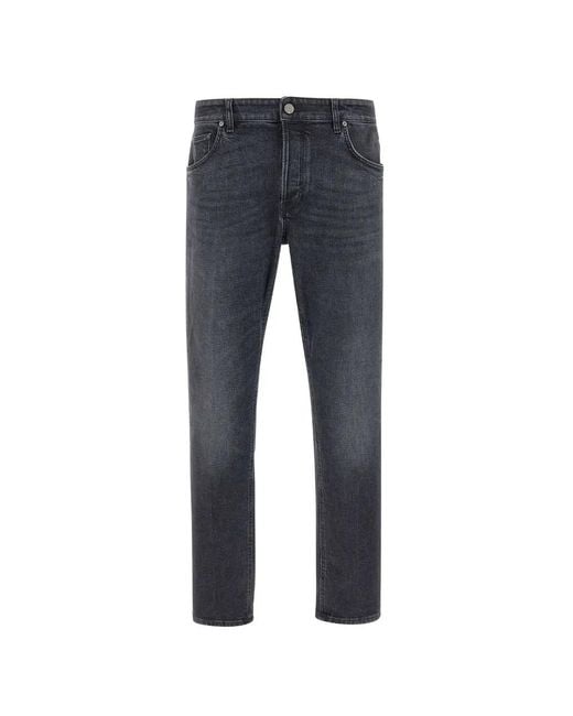 PT Torino Blue Reggae Tapered Jeans for men