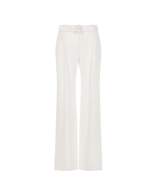 Ermanno Scervino White Viscose Elastane Pants