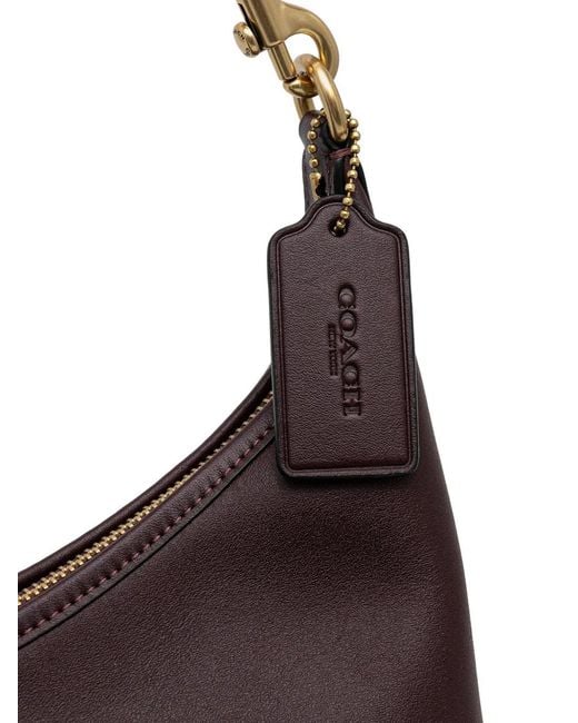 COACH Purple Juliet Schultertasche 38Cm