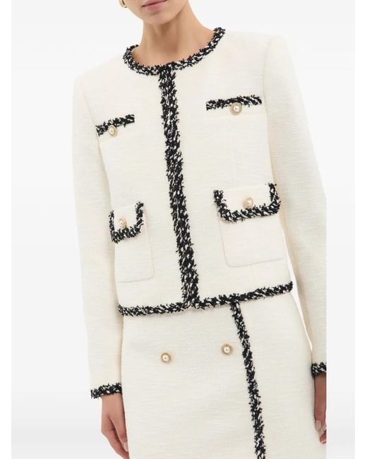 Rebecca Vallance Natural Jacquie Jacket