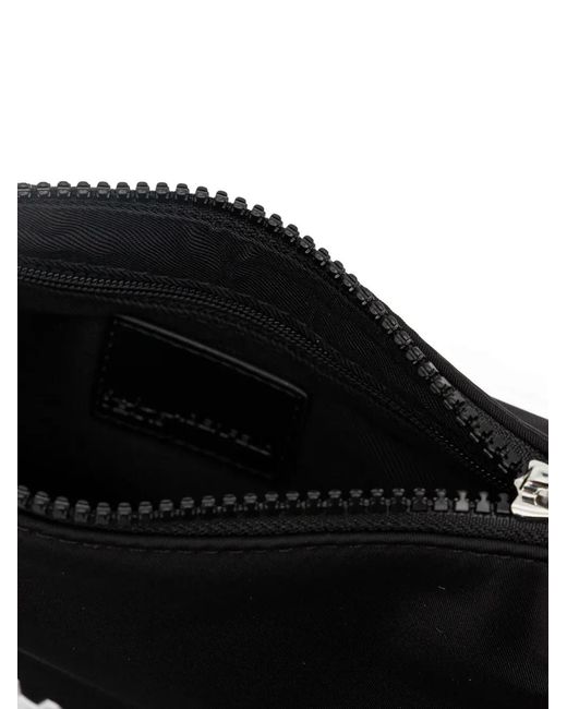 Karl Lagerfeld Black Logo Shoulder Bag
