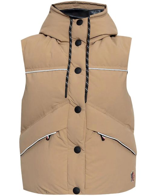 Moncler Natural Coats & Jackets
